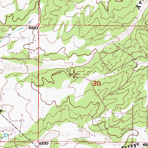 Topographic Map of RG-22355 Water Well, NM