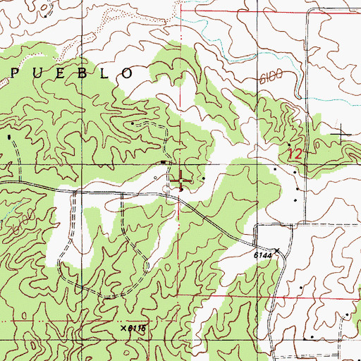 Topographic Map of RG-18380 Water Well, NM