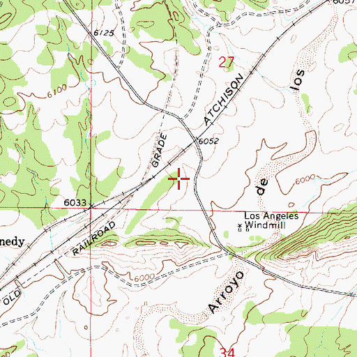 Topographic Map of RG-29741 Water Well, NM
