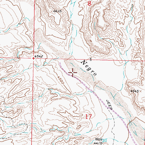 Topographic Map of RG 26670 Water Well, NM
