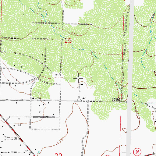 Topographic Map of 89 Water Well, NM