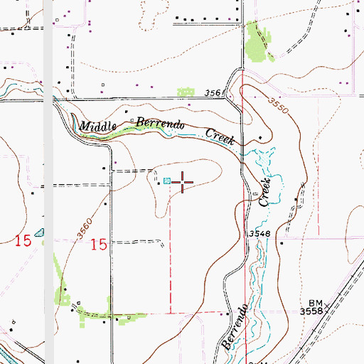 Topographic Map of 06004 Water Well, NM