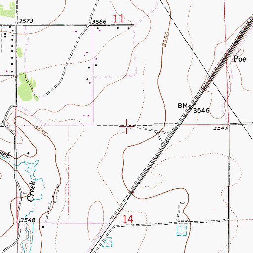 Topographic Map of 05066 Water Well, NM