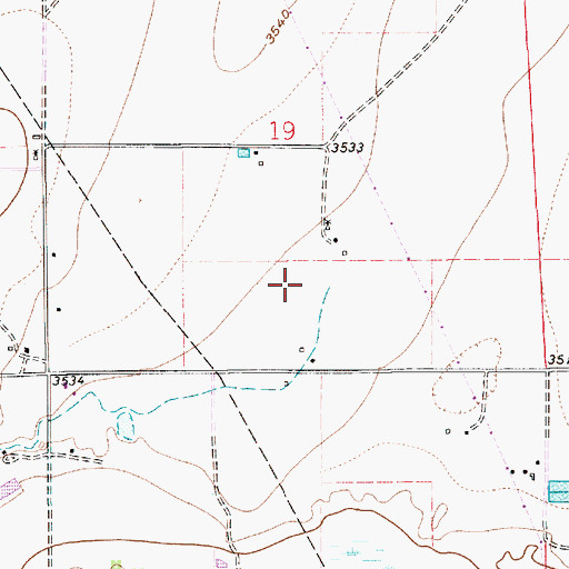 Topographic Map of 06028 Water Well, NM
