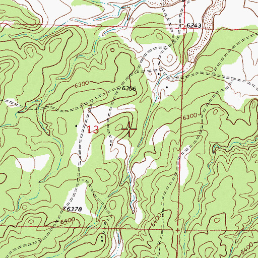 Topographic Map of Apashito Well, NM