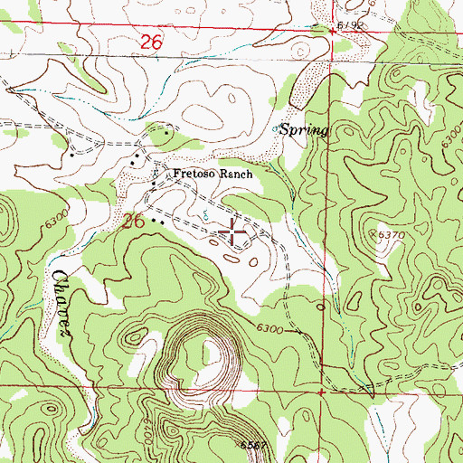 Topographic Map of 26-26-1 Water Well, NM