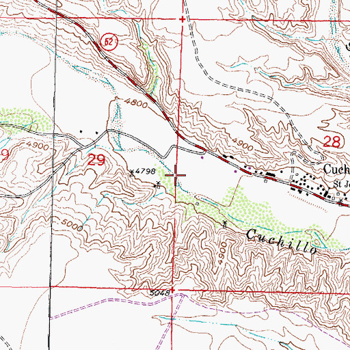 Topographic Map of RG 26468 Water Well, NM