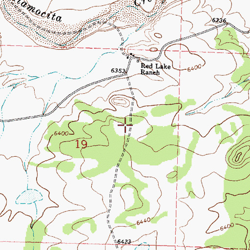 Topographic Map of Headquaters Water Well, NM