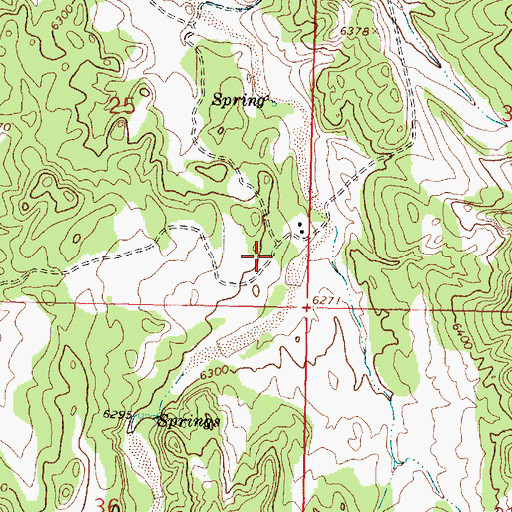 Topographic Map of 26-25-2 Water Well, NM