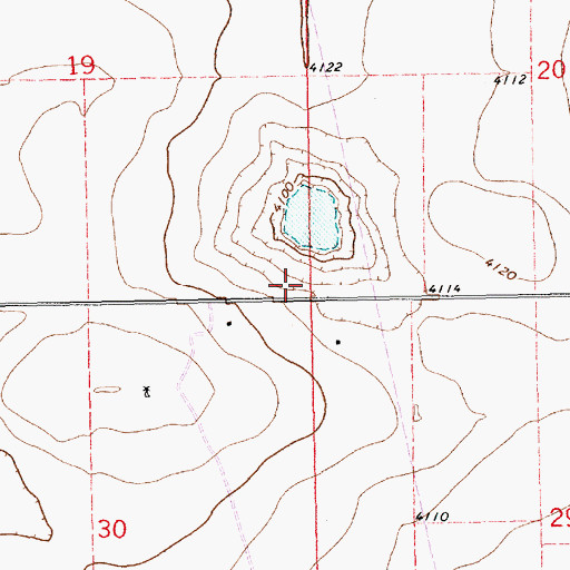 Topographic Map of 06090 Water Well, NM