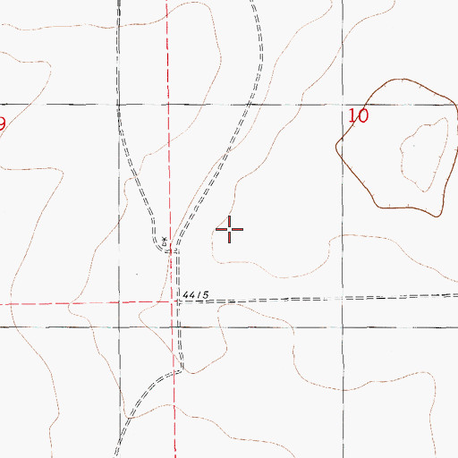 Topographic Map of 06076 Water Well, NM