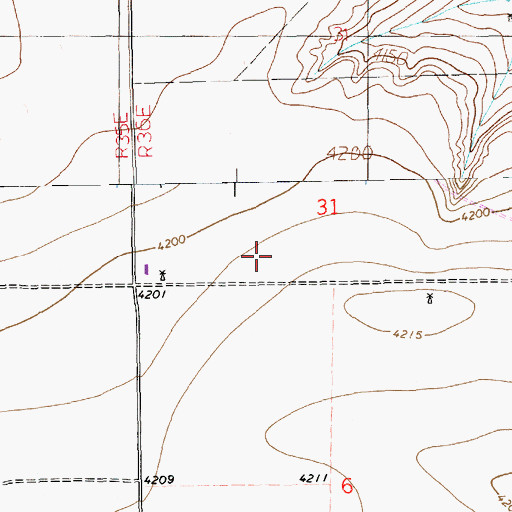 Topographic Map of 10133 Water Well, NM