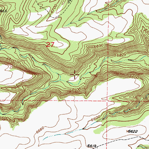 Topographic Map of RG-26659 Water Well, NM