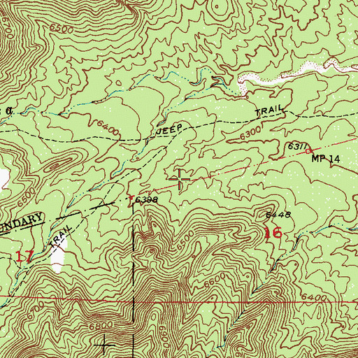 Topographic Map of RG-17211 Water Well, NM