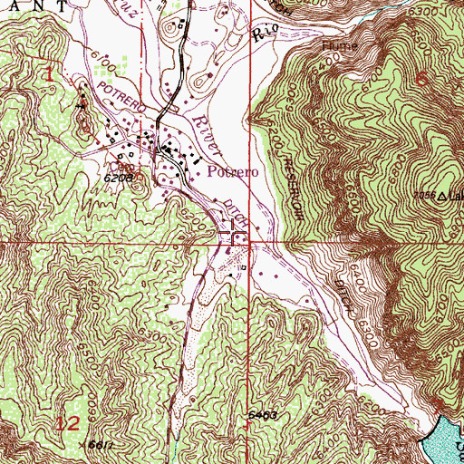 Topographic Map of RG-16849 Water Well, NM