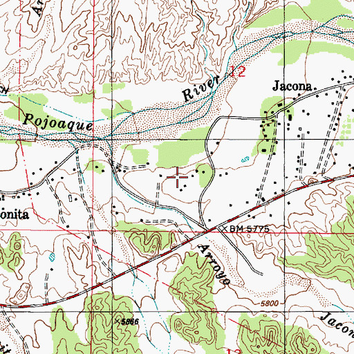 Topographic Map of RG-14819 Water Well, NM
