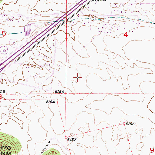 Topographic Map of RG-29878 Water Well, NM