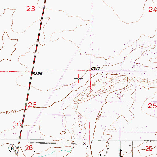 Topographic Map of RG-28595 Water Well, NM