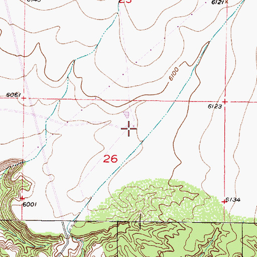 Topographic Map of 10095 Water Well, NM