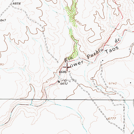 Topographic Map of RG-35518 Water Well, NM