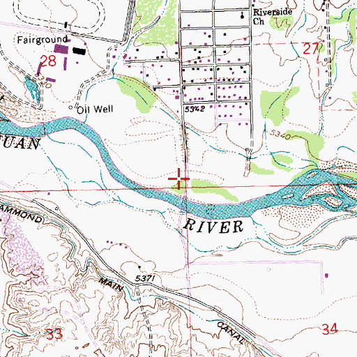 Topographic Map of PN-2 Water Well, NM