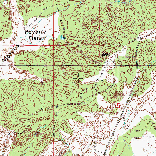 Topographic Map of RG-29432 Water Well, NM