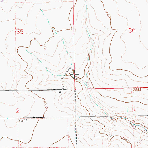 Topographic Map of 05566 Water Well, NM