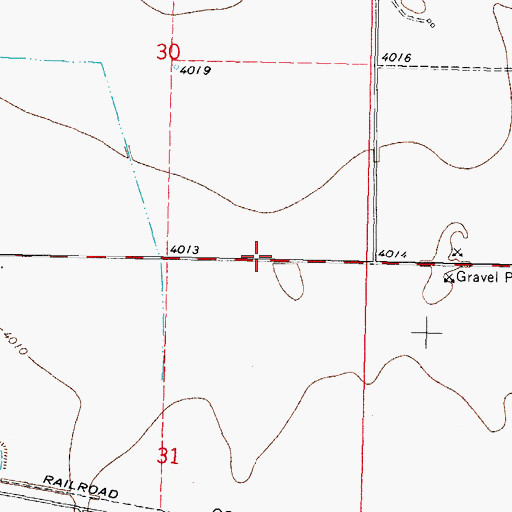 Topographic Map of 06119 Water Well, NM