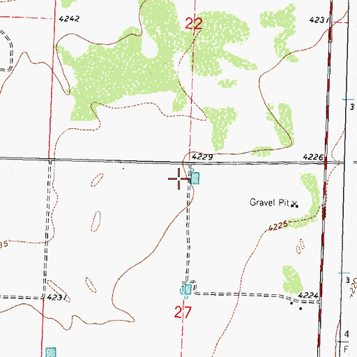 Topographic Map of 00728 Water Well, NM