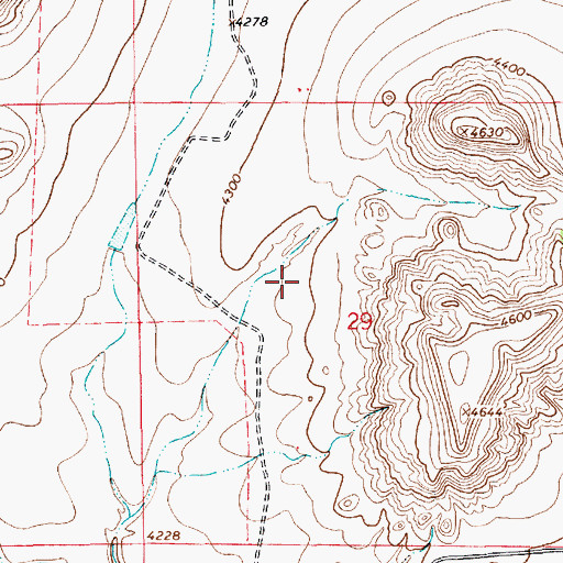 Topographic Map of 05126 Water Well, NM