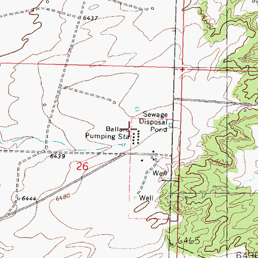 Topographic Map of EPNG RR Camp (historical), NM