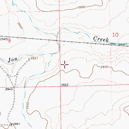 Topographic Map of 05207 Water Well, NM