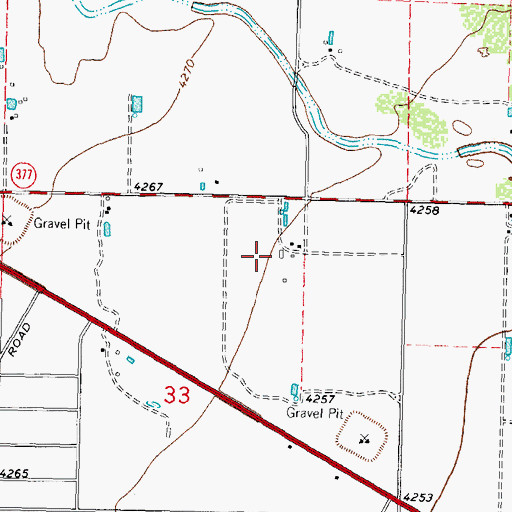 Topographic Map of 00063 Water Well, NM
