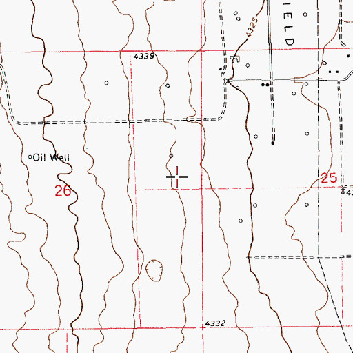 Topographic Map of 13188 Water Well, NM