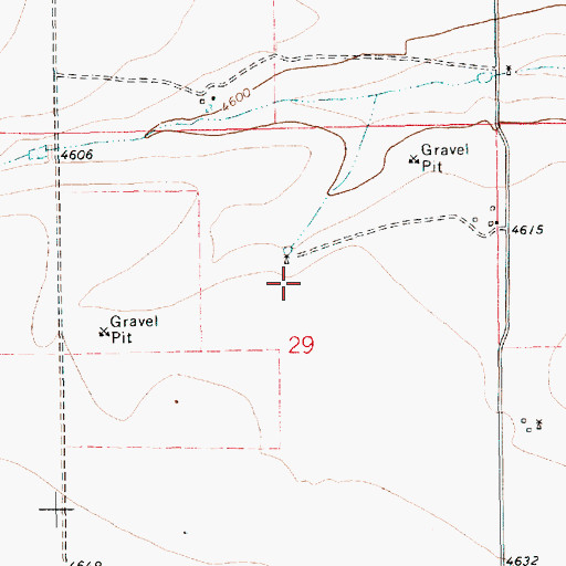 Topographic Map of 10785 Water Well, NM