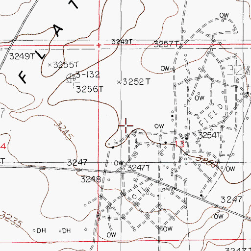 Topographic Map of 06437 Water Well, NM