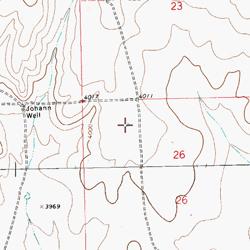 Topographic Map of 05478 Water Well, NM