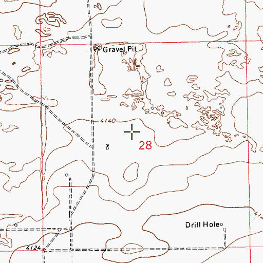 Topographic Map of 06224 Water Well, NM