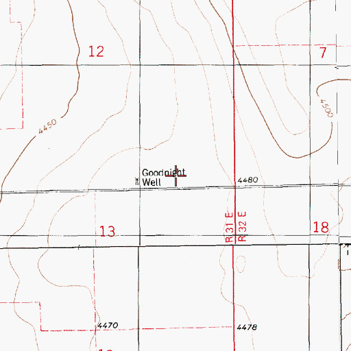 Topographic Map of 06107 Water Well, NM