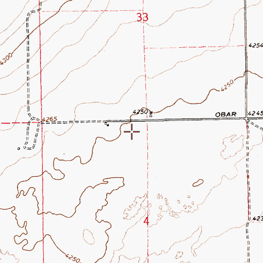 Topographic Map of 05261 Water Well, NM