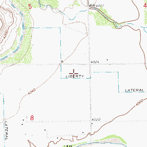 Topographic Map of 10118 Water Well, NM