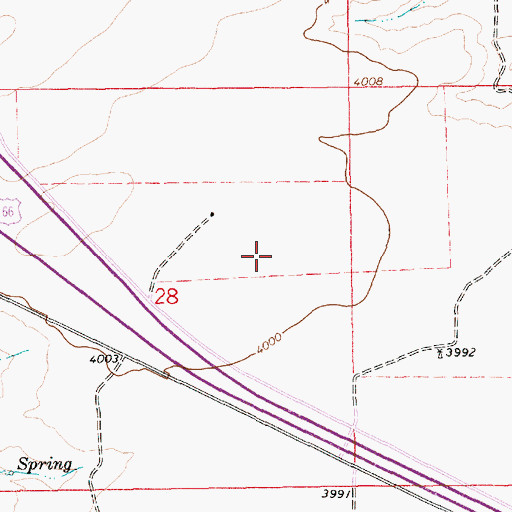 Topographic Map of 05636 Water Well, NM
