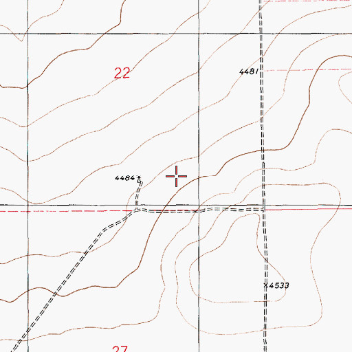 Topographic Map of 06111 Water Well, NM