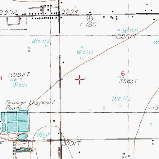Topographic Map of 11579 Water Well, NM