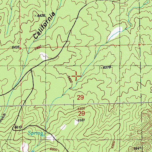 Topographic Map of Old Ranger Station Windmill, NM