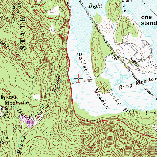 Topographic Map of Doodletown Brook, NY