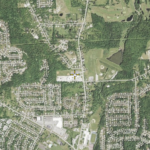 Aerial/Satellite Image of Endwell Junior High School, NY