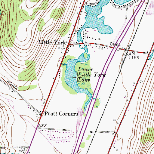 Lower Little York Lake, NY