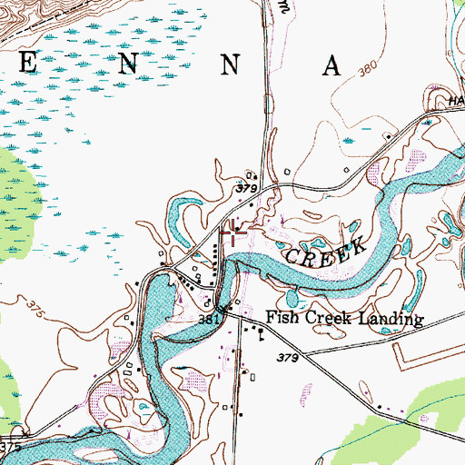 Topographic Map of Mill Stream, NY