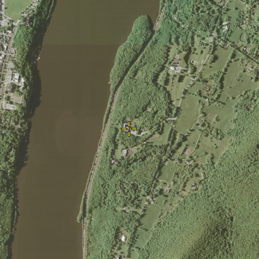Aerial/Satellite Image of Monastery of Mary Immaculate, NY